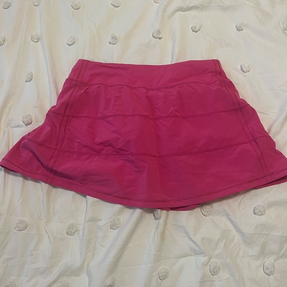 lululemon athletica Skirts Sonic Pink Skirt Poshmark